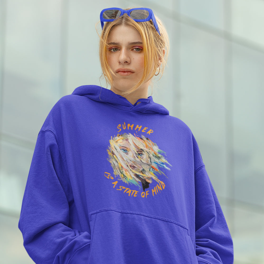 Summer is A State of Mind Premium Unisex Pullover Hoodie