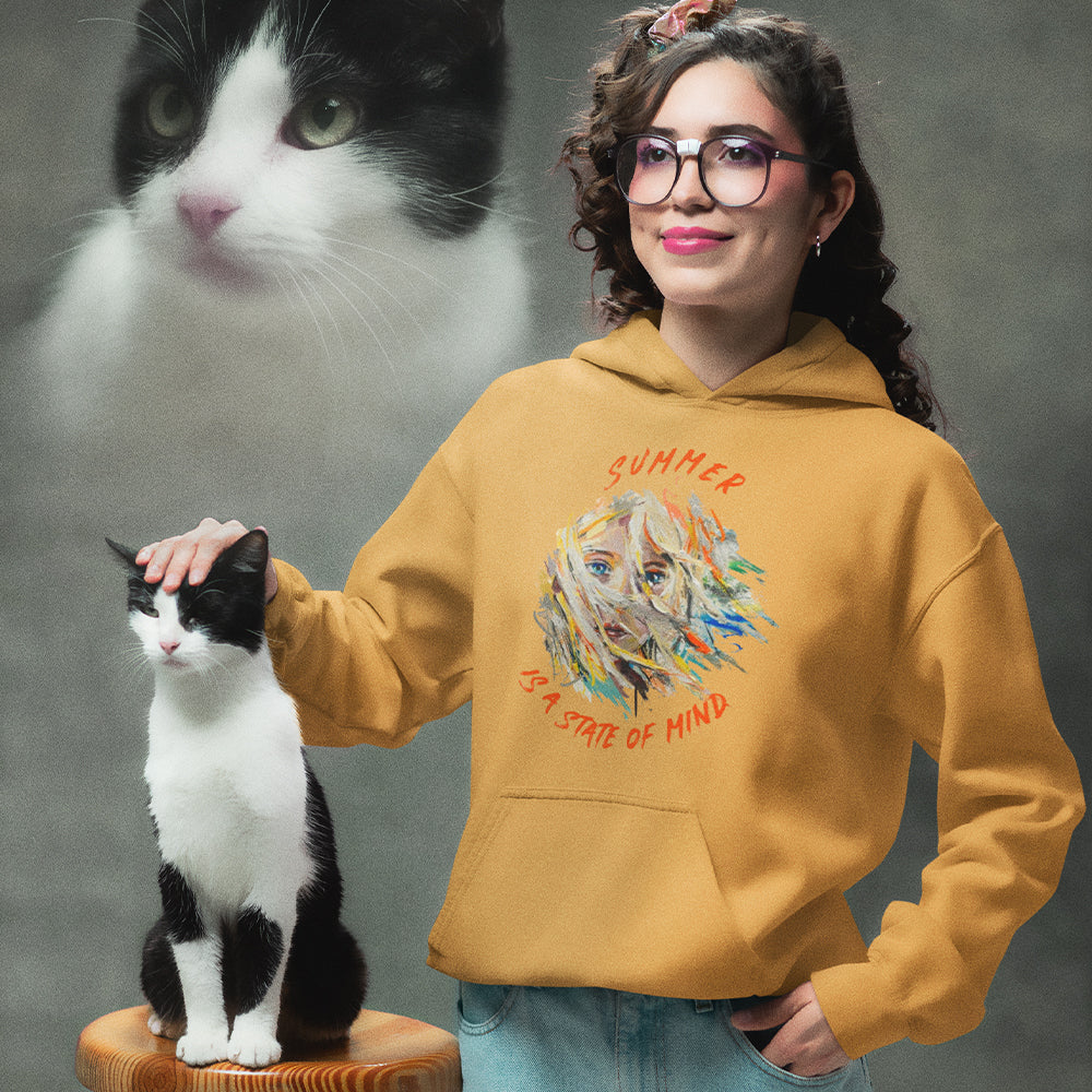 Summer is A State Of Mind Premium Unisex Pullover Hoodie