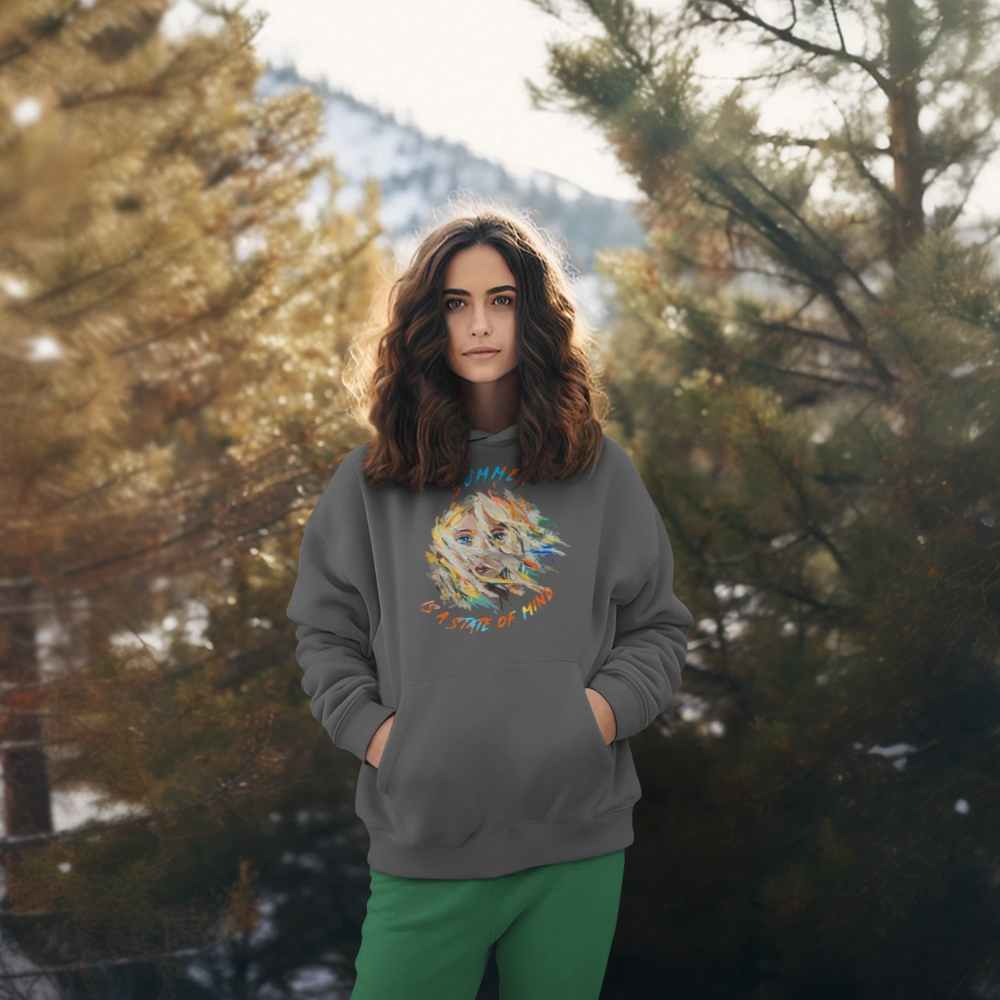 Summer is A State Of Mind Classic Unisex Pullover Hoodie