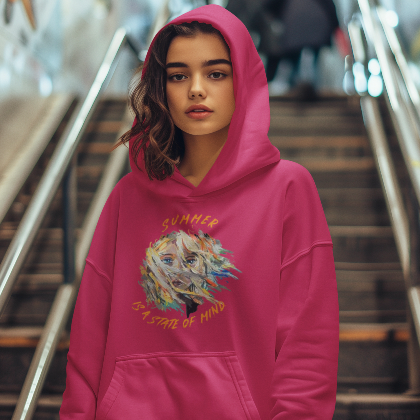 Summer is A State Of Mind Classic Unisex Pullover Hoodie
