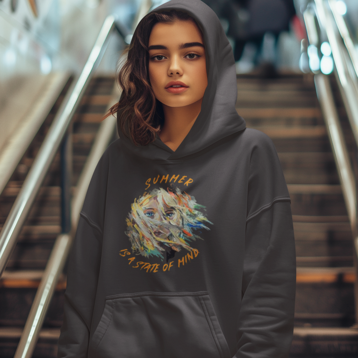 Summer is A State Of Mind Classic Unisex Pullover Hoodie