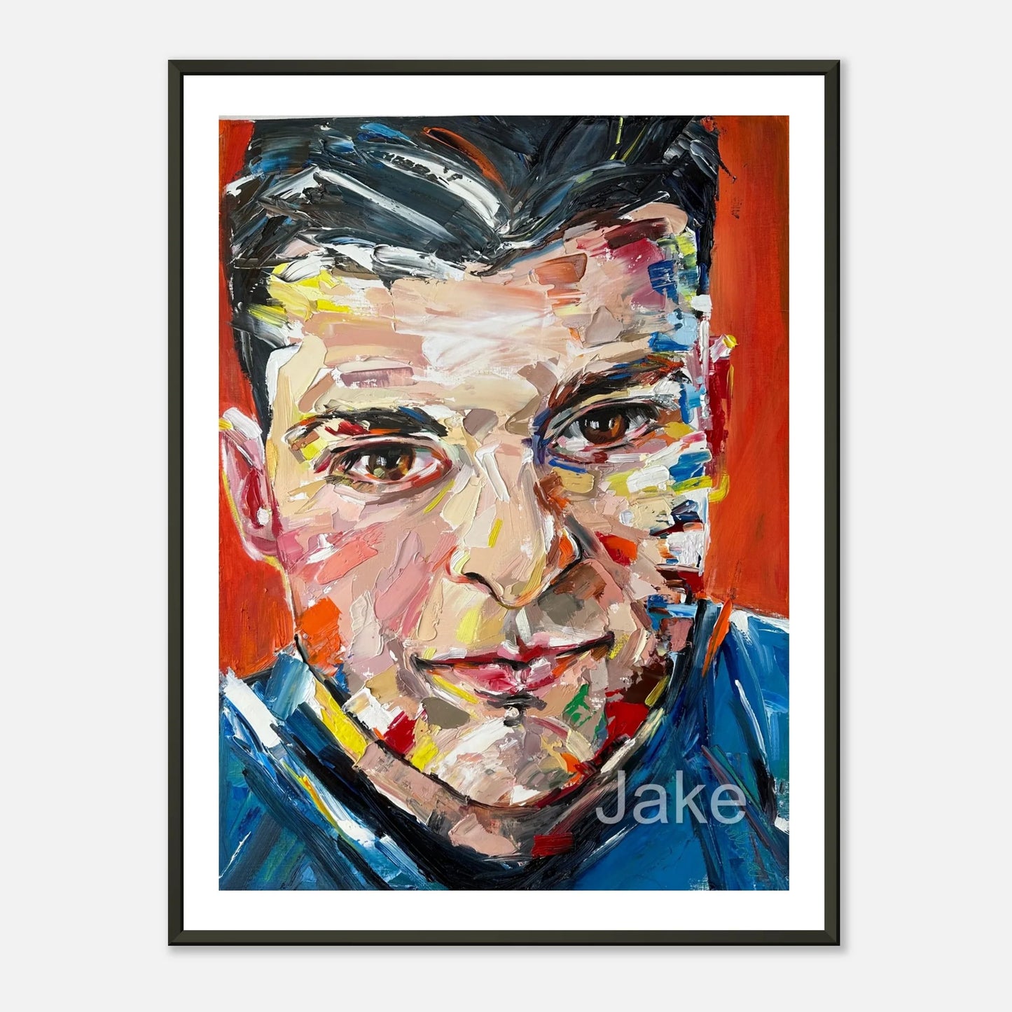 JAKE Premium Matte Paper Metal Framed Poster