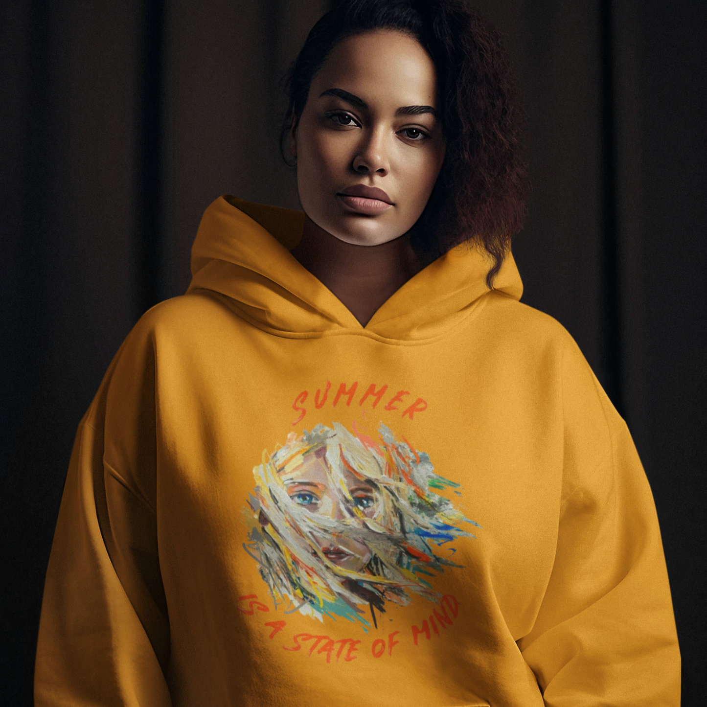 Summer is A State Of Mind Premium Unisex Pullover Hoodie