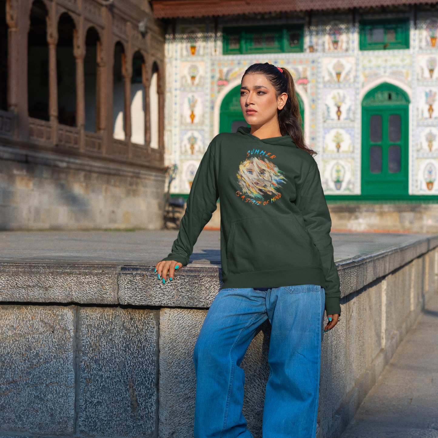 Summer is A State Of Mind Classic Unisex Pullover Hoodie