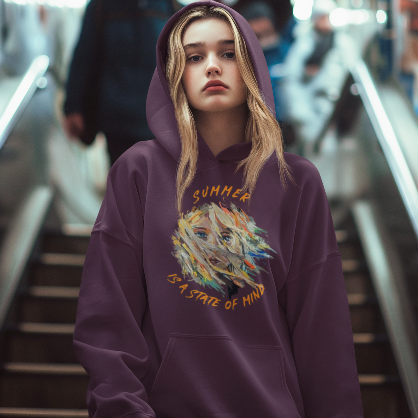 Summer is A State Of Mind Classic Unisex Pullover Hoodie