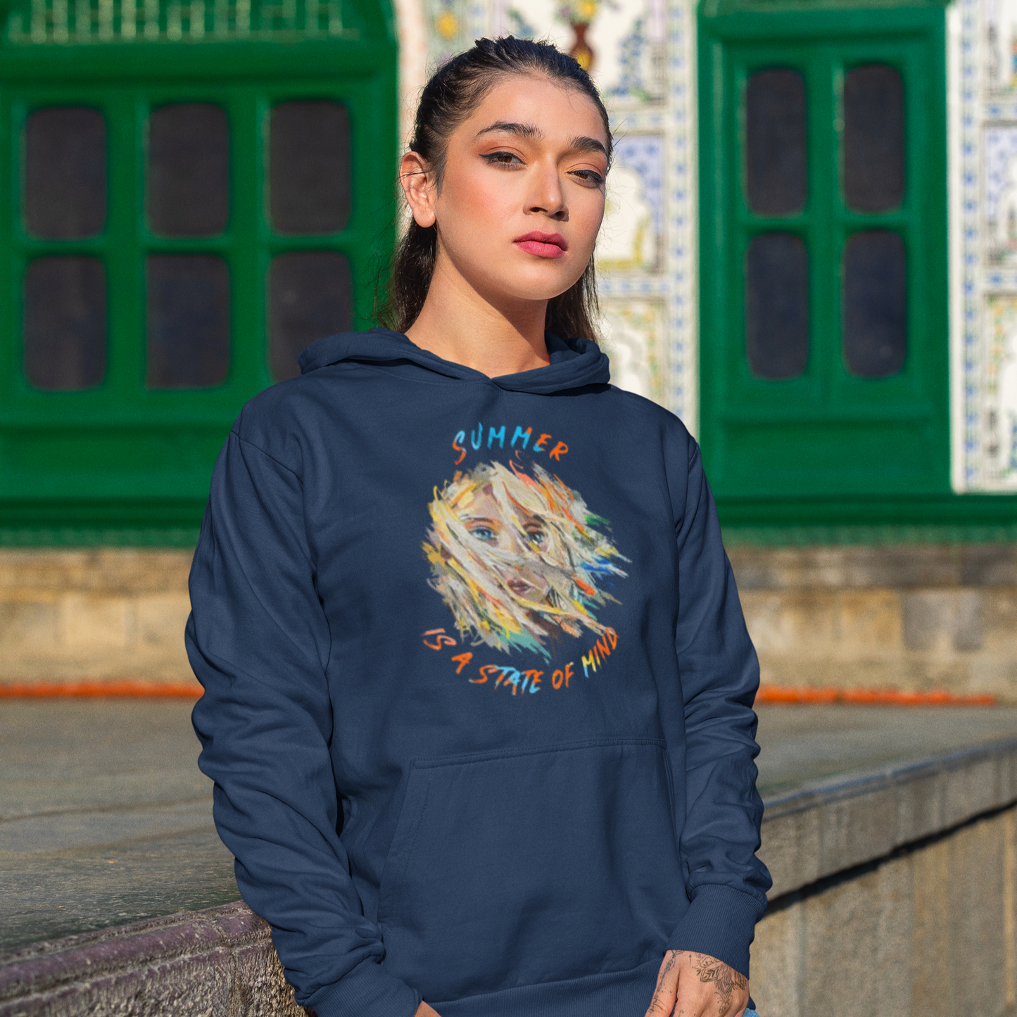 Summer is A State Of Mind Classic Unisex Pullover Hoodie