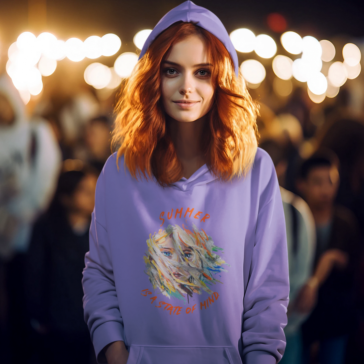 Summer is A State Of Mind Premium Unisex Pullover Hoodie