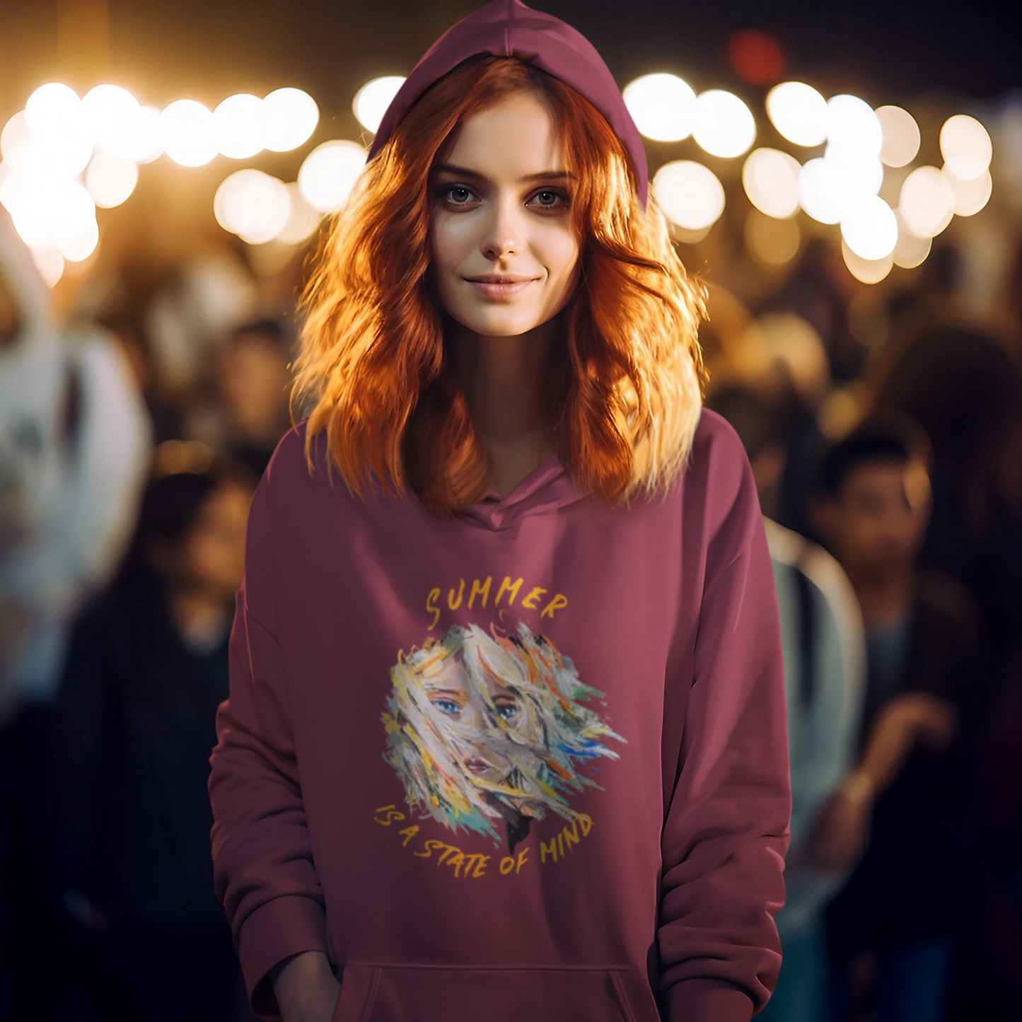 Summer is A State Of Mind Classic Unisex Pullover Hoodie