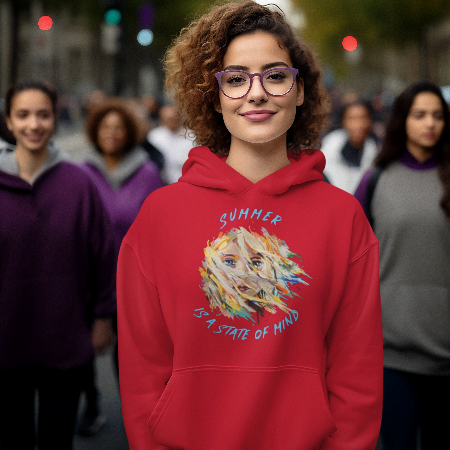 Summer is A State Of Mind Classic Unisex Pullover Hoodie