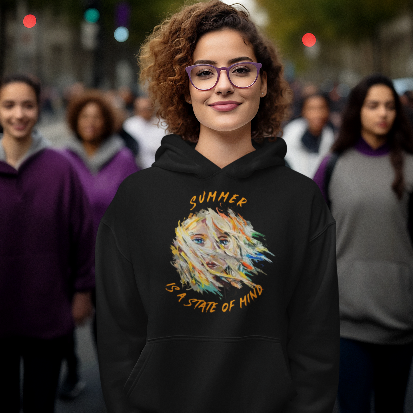 Summer is A State Of Mind Classic Unisex Pullover Hoodie