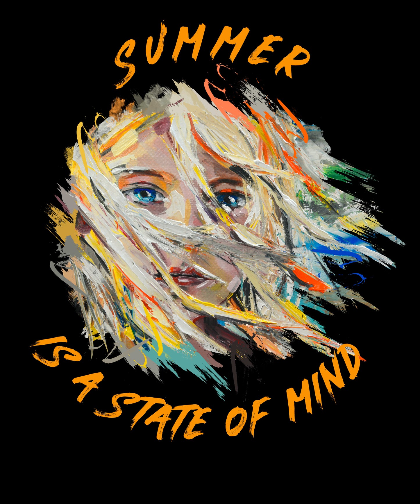 Summer is A State Of Mind Premium Unisex Crewneck T-shirt