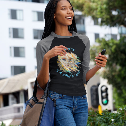 Unisex 3/4 Sleeve Raglan T-shirt