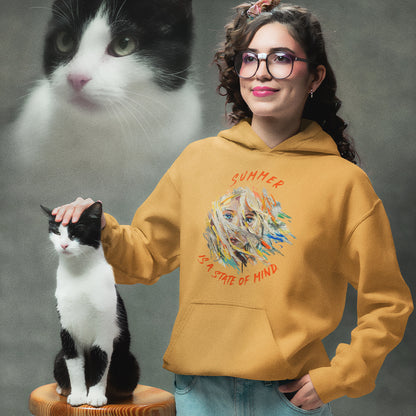 Summer is A State Of Mind Premium Unisex Pullover Hoodie