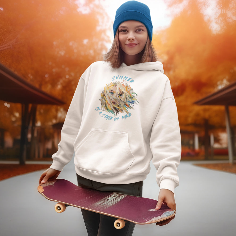 Summer is A State of Mins Classic Unisex Pullover Hoodie