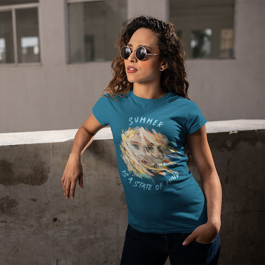 Summer is A State Of Mind Premium Unisex Crewneck T-shirt