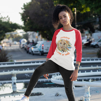 Unisex 3/4 Raglan Sleeve T-shirt