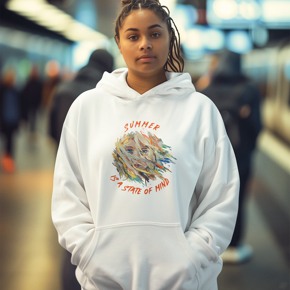 Summer is A State Of Mind Premium Unisex Pullover Hoodie