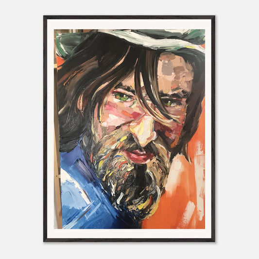 MICK Premium Wooden Framed Poster With Museum-Quality Matte Paper