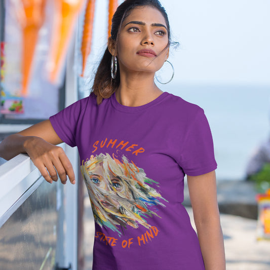 Summer is A State of  Mind Women's Relaxed T-Shirt